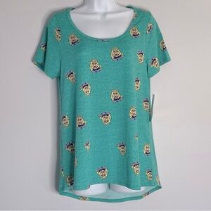 Lularoe Size Small Disney Classic T Miss Piggy Print Graphics